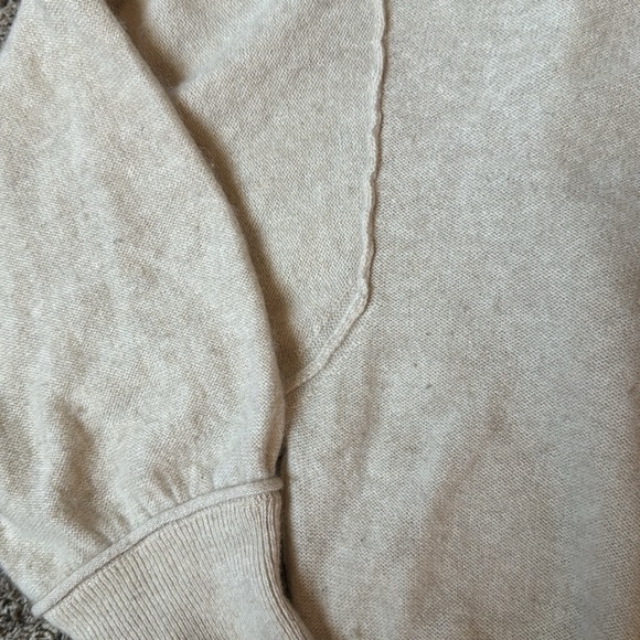 Cute free people s cashmere tan sweater - Picture 6 of 12